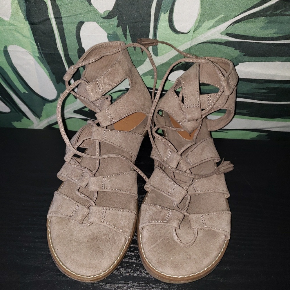 Suede old navy sandals